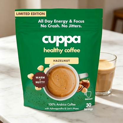 Cuppa Lion’s Mane & Ashwagandha Healthy Coffee 30 Servings