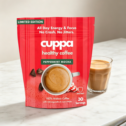 Cuppa Lion’s Mane & Ashwagandha Healthy Coffee 30 Servings